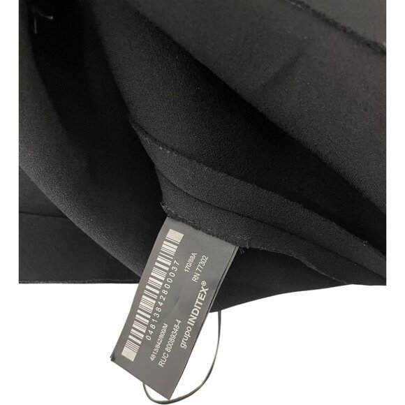 Zara Womens Lace Combination Jumpsuit Romper M Medium Black Tie 4813/842 NWT - Picture 7 of 15